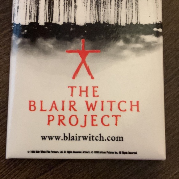 Blair Witch Project - Theatrical Promo Button - 1999 - Picture 4 of 5